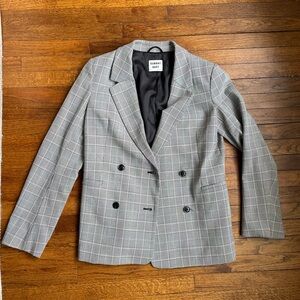 Aritzia Sunday Best Plaid Blazer